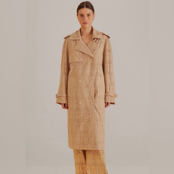 Farm Rio Trench Coat - Picture 3 of 6